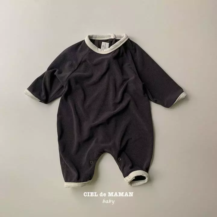 Ciel De Maman - Korean Baby Fashion - #babyootd - Terry Bodysuit