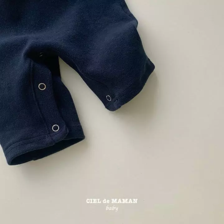 Ciel De Maman - Korean Baby Fashion - #babyootd - Heart Collar Bodysuit - 8