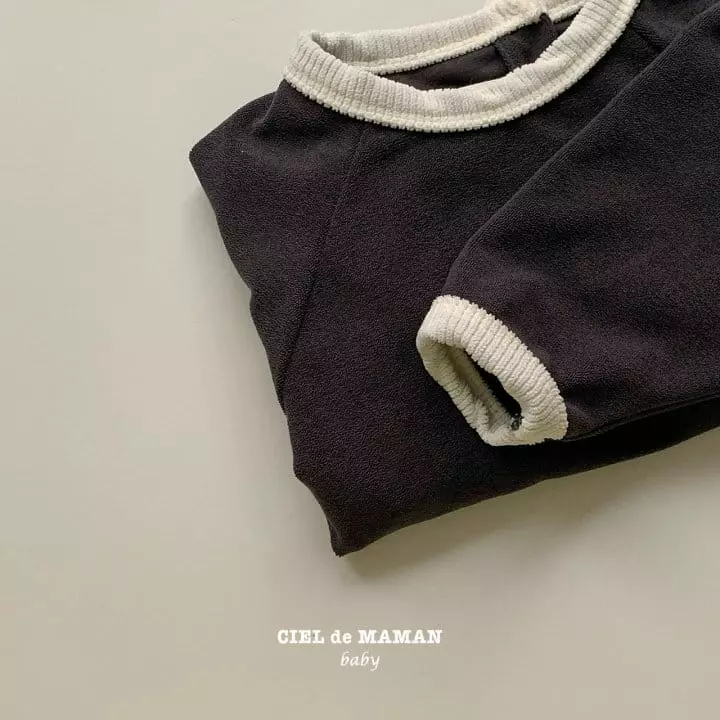 Ciel De Maman - Korean Baby Fashion - #babyoutfit - Terry Bodysuit - 3