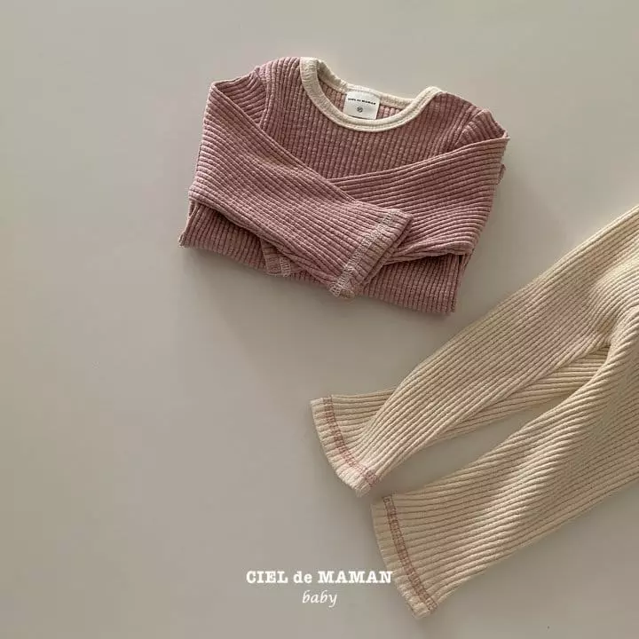Ciel De Maman - Korean Baby Fashion - #babyoutfit - Daily Top Bottom Set - 8