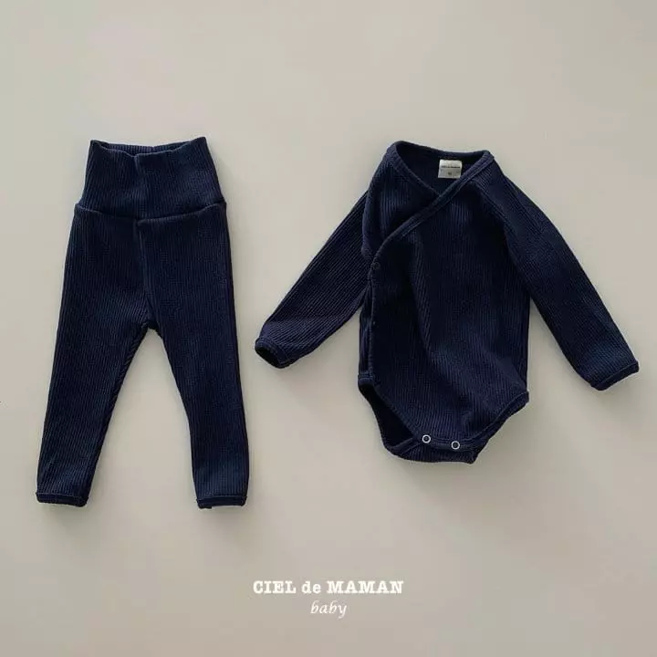 Ciel De Maman - Korean Baby Fashion - #babywear - Hi Baby Bodysuit Set - 7
