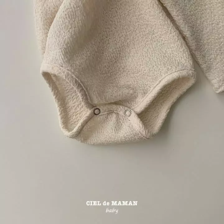 Ciel De Maman - Korean Baby Fashion - #onlinebabyboutique - Popcorn Bodysuit - 3