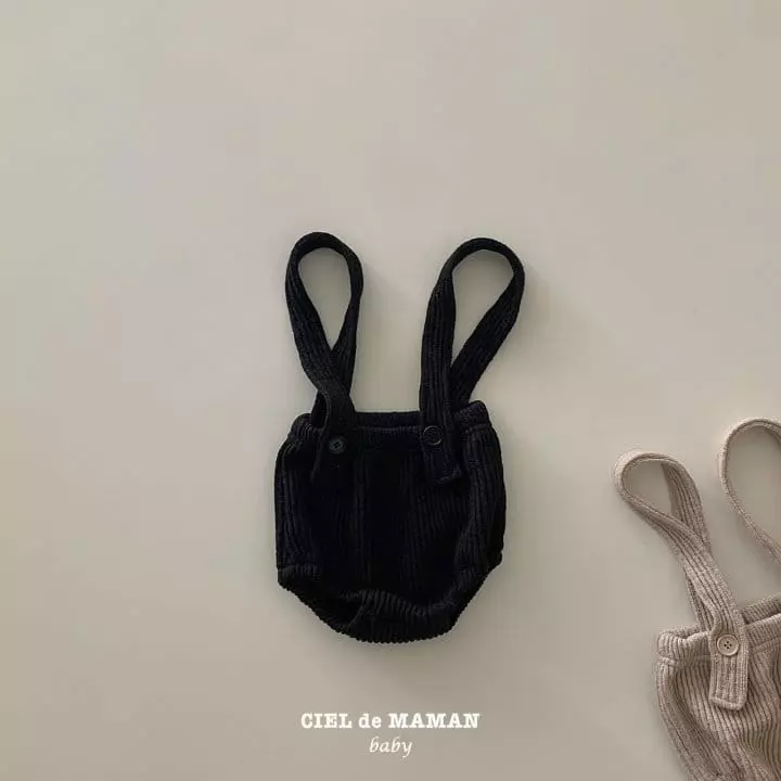 Ciel De Maman - Korean Baby Fashion - #onlinebabyshop - Juicy Rib Dungarees