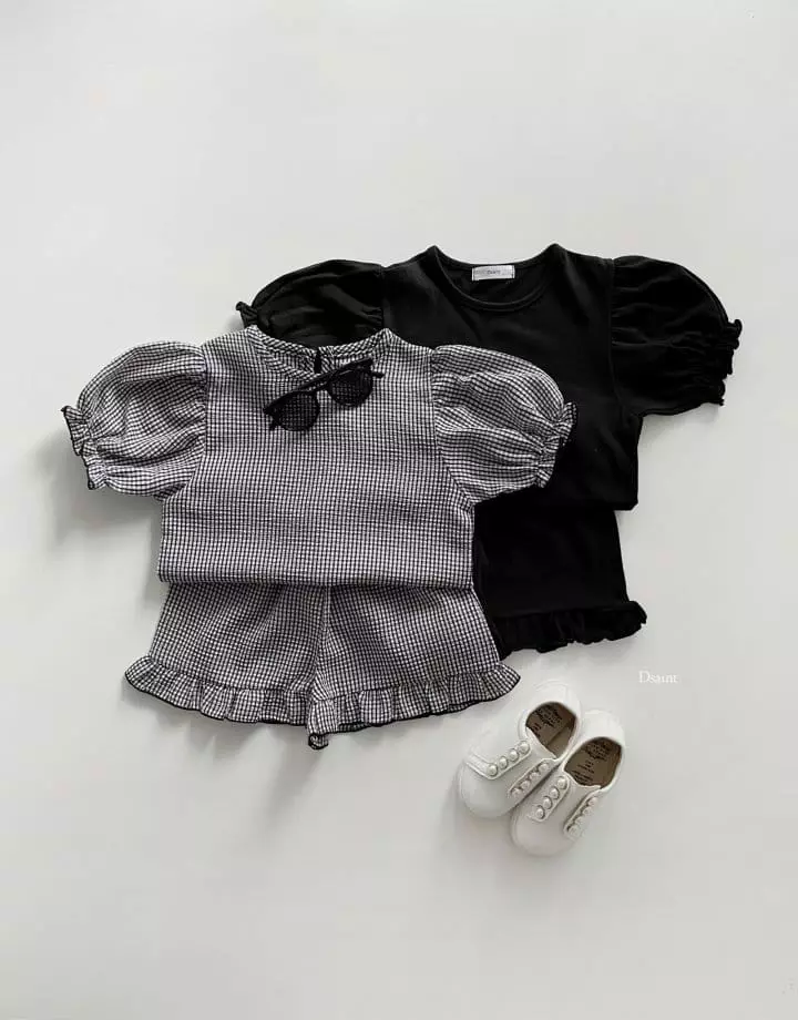 Dsaint - Korean Children Fashion - #childofig - Pretty Top Bottom Set - 6