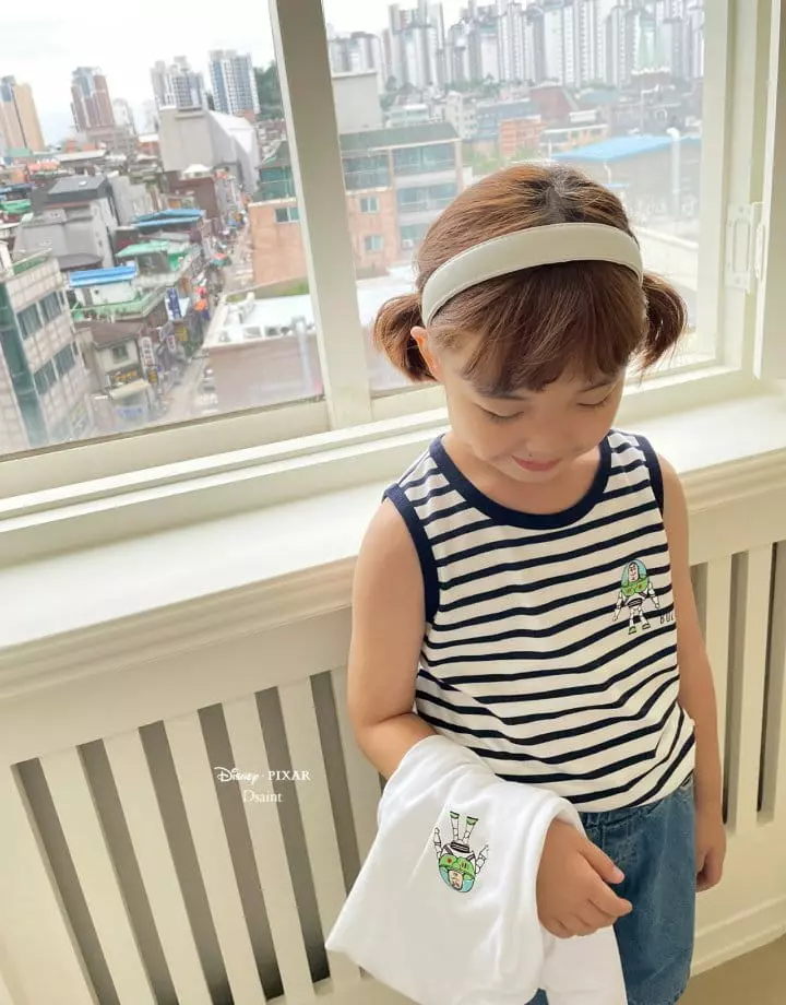 Dsaint - Korean Children Fashion - #childofig - 1+1 Print Buzz Tee - 11