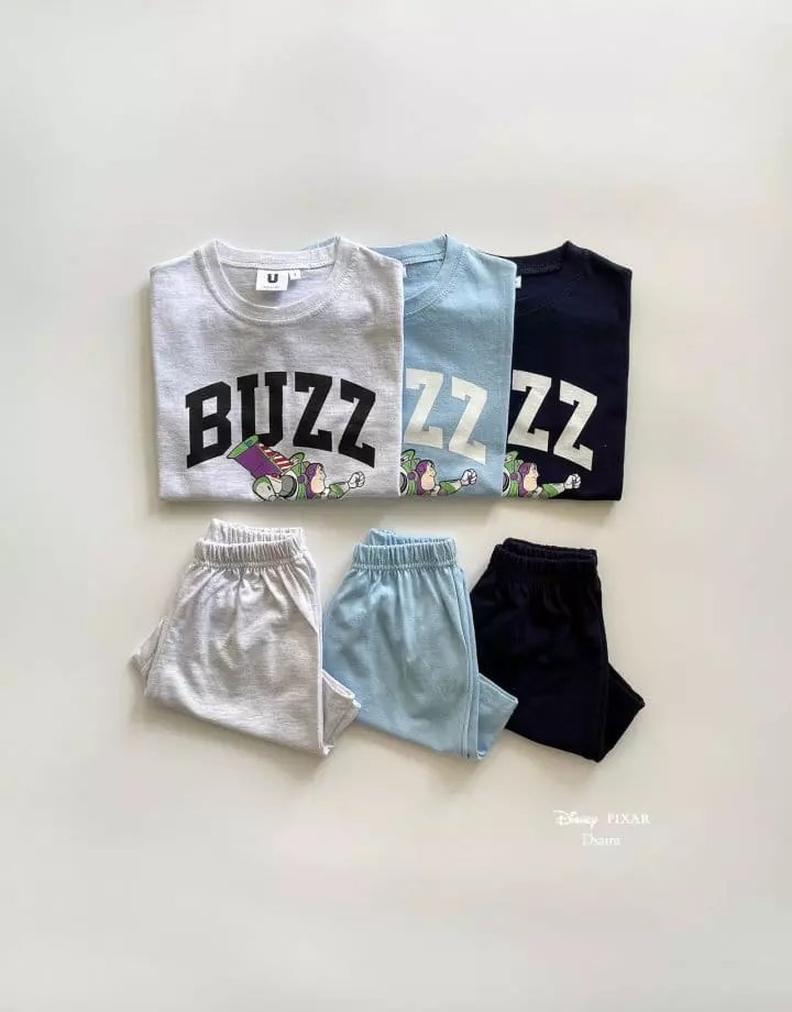 Dsaint - Korean Children Fashion - #childrensboutique - Fly Buzz Top Bottom Set - 2
