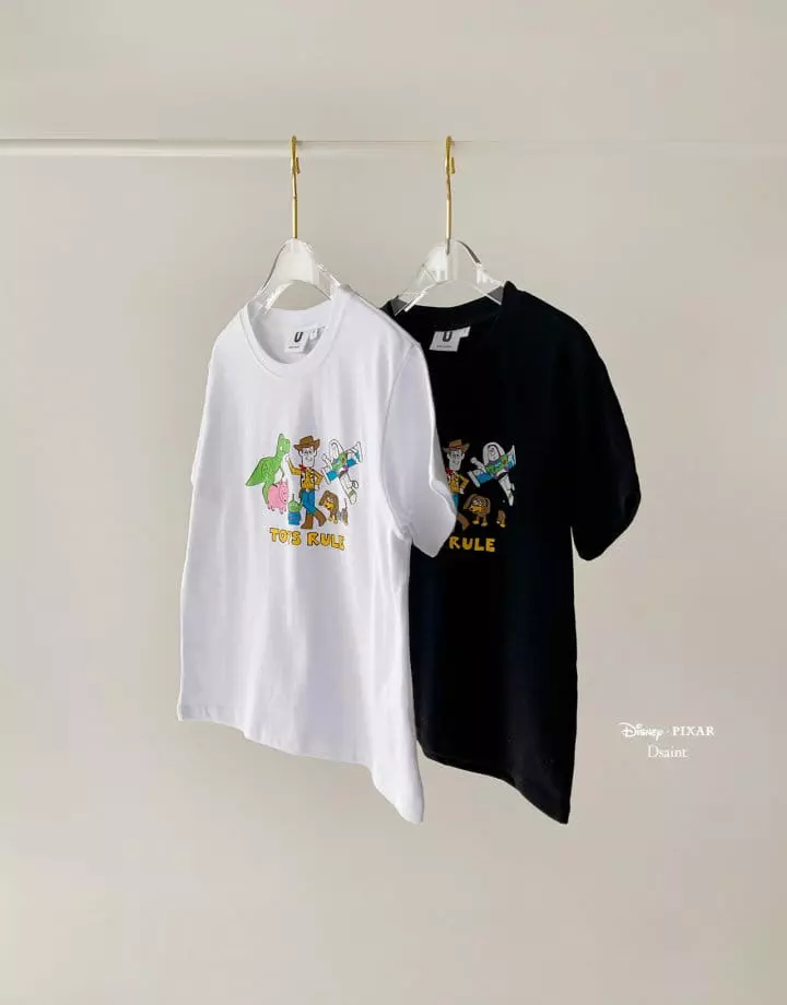 Dsaint - Korean Children Fashion - #childrensboutique - Toy Rule Tee