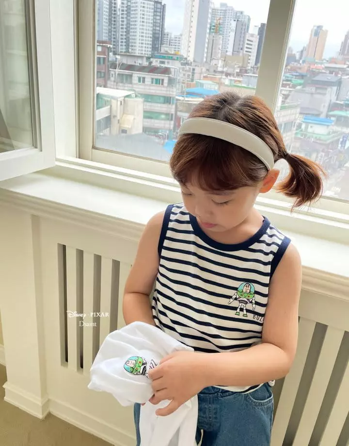 Dsaint - Korean Children Fashion - #childrensboutique - 1+1 Print Buzz Tee - 12