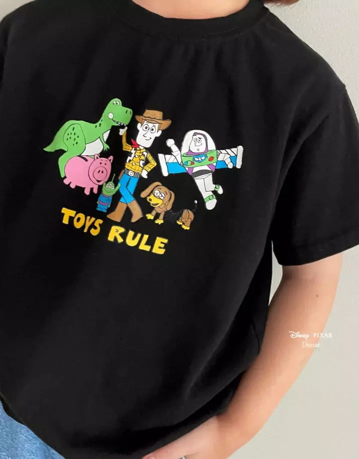 Dsaint - Korean Children Fashion - #discoveringself - Toy Rule Tee - 3