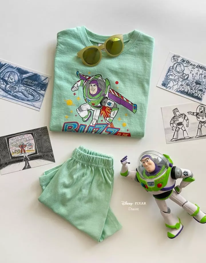 Dsaint - Korean Children Fashion - #discoveringself - To the Buzz Top Bottom Set - 2