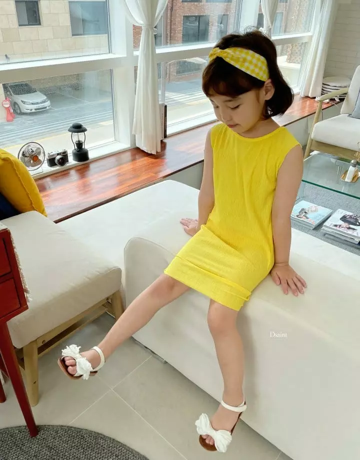 Dsaint - Korean Children Fashion - #fashionkids - Tension Up Pleats One-piece - 12