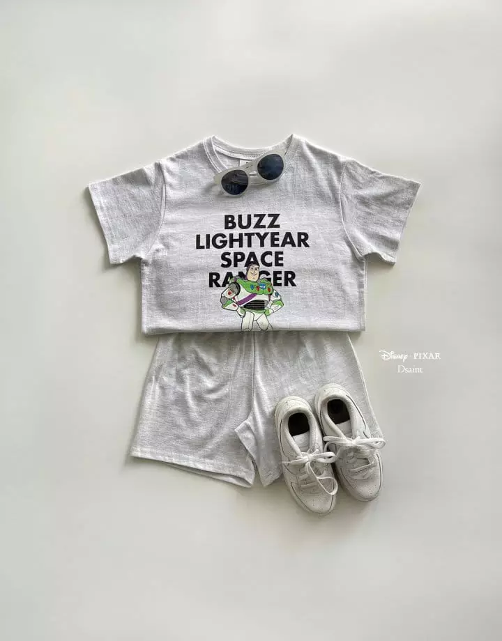 Dsaint - Korean Children Fashion - #fashionkids - Space Buzz Top Bottom Set