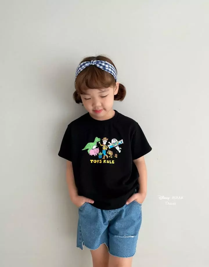 Dsaint - Korean Children Fashion - #kidsshorts - Toy Rule Tee - 5