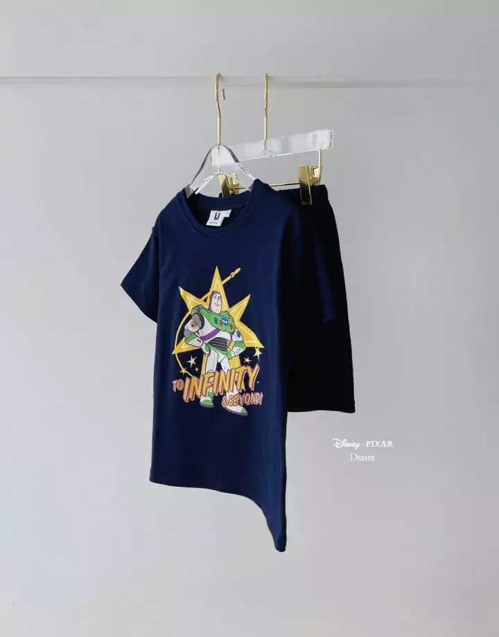 Dsaint - Korean Children Fashion - #kidsshorts - Infiniti Buzz Top Bottom Set