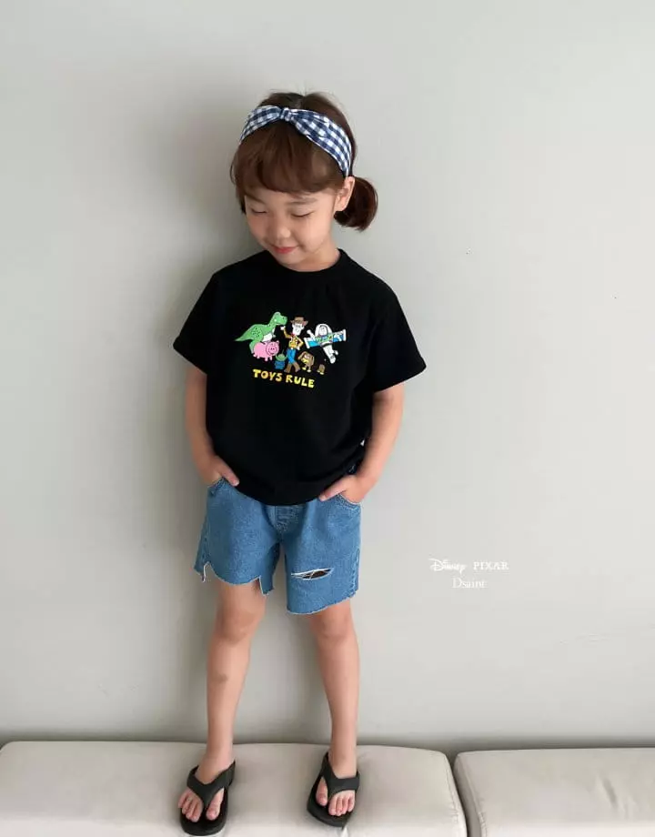 Dsaint - Korean Children Fashion - #kidsstore - Toy Rule Tee - 6