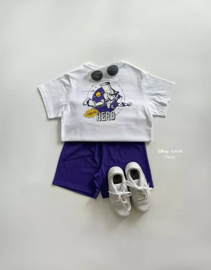Dsaint - Korean Children Fashion - #kidsshorts - Hero Buzz Top Bottom Set - 4