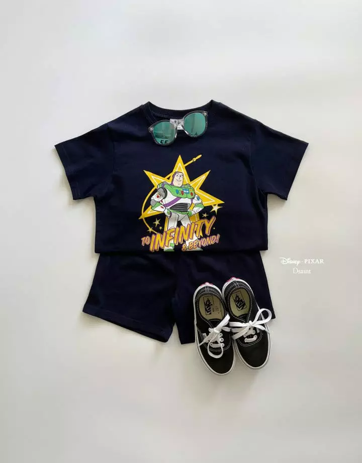 Dsaint - Korean Children Fashion - #littlefashionista - Infiniti Buzz Top Bottom Set - 5