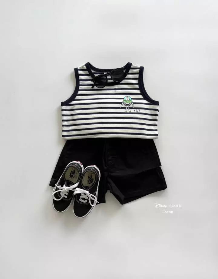 Dsaint - Korean Children Fashion - #magicofchildhood - 1+1 Print Buzz Tee - 5