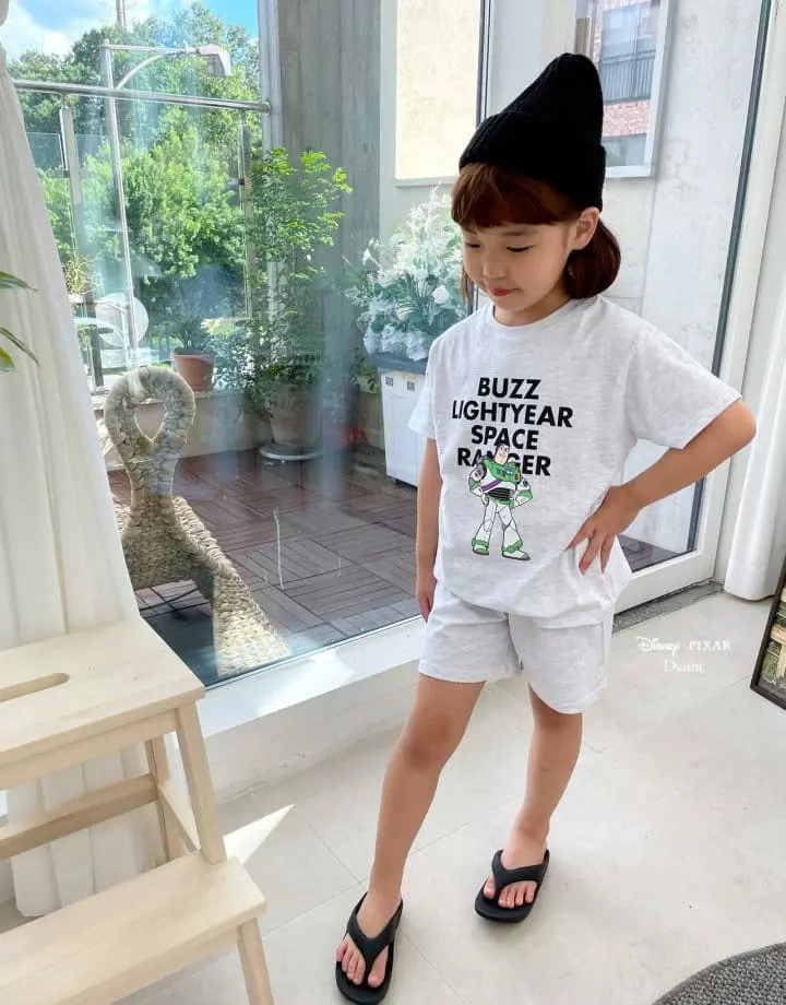 Dsaint - Korean Children Fashion - #todddlerfashion - Space Buzz Top Bottom Set - 10