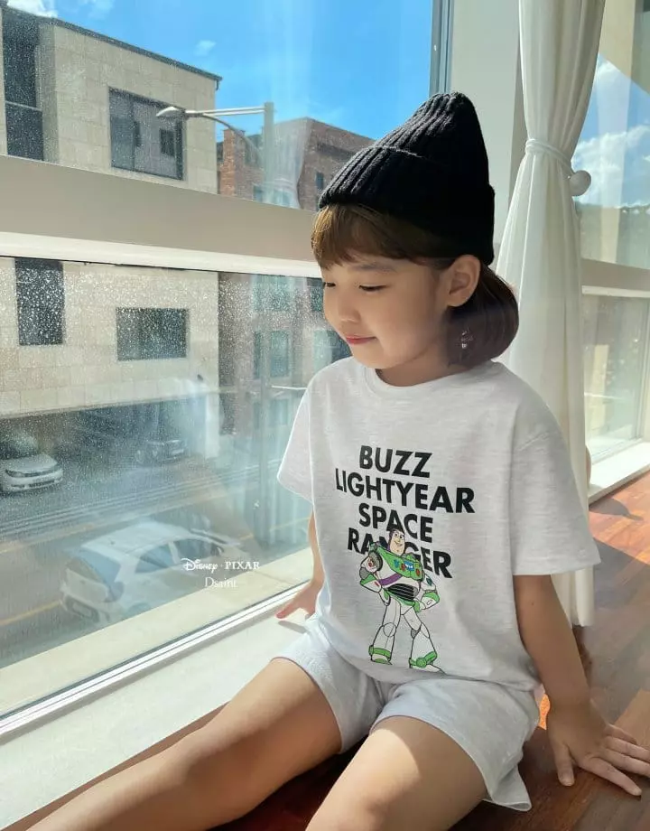 Dsaint - Korean Children Fashion - #toddlerclothing - Space Buzz Top Bottom Set - 11