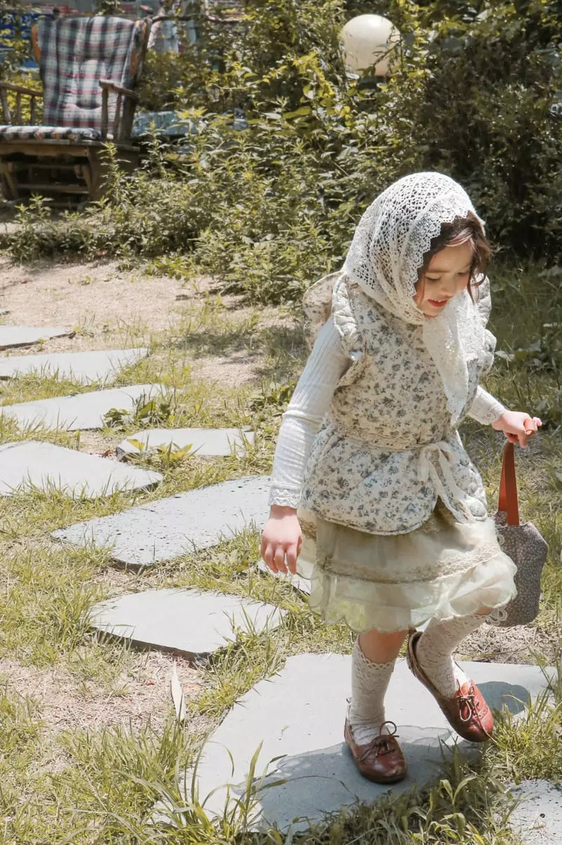 Flo - Korean Children Fashion - #childofig - French Vest - 4