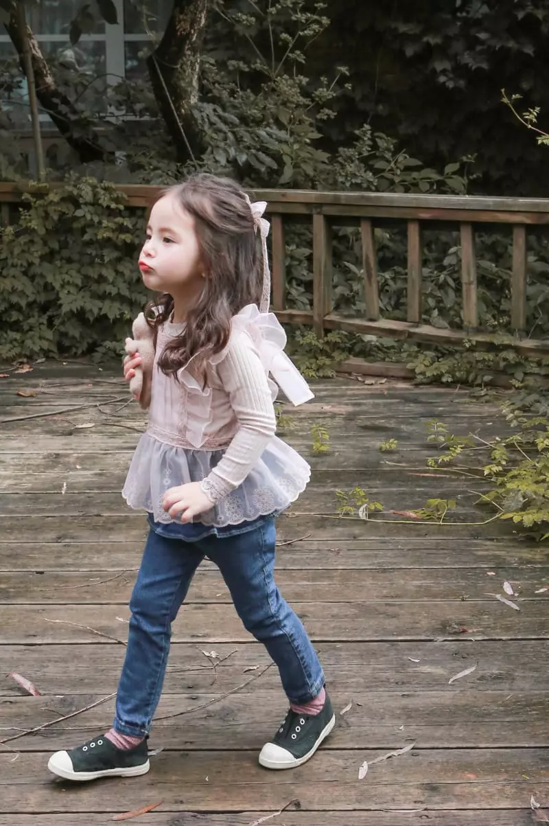 Flo - Korean Children Fashion - #designkidswear - Barnie Denim Skinny Jeans - 8