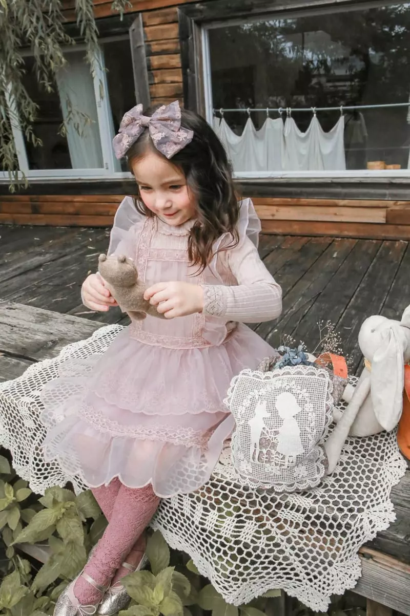 Flo - Korean Children Fashion - #designkidswear - Lovely Apron - 2