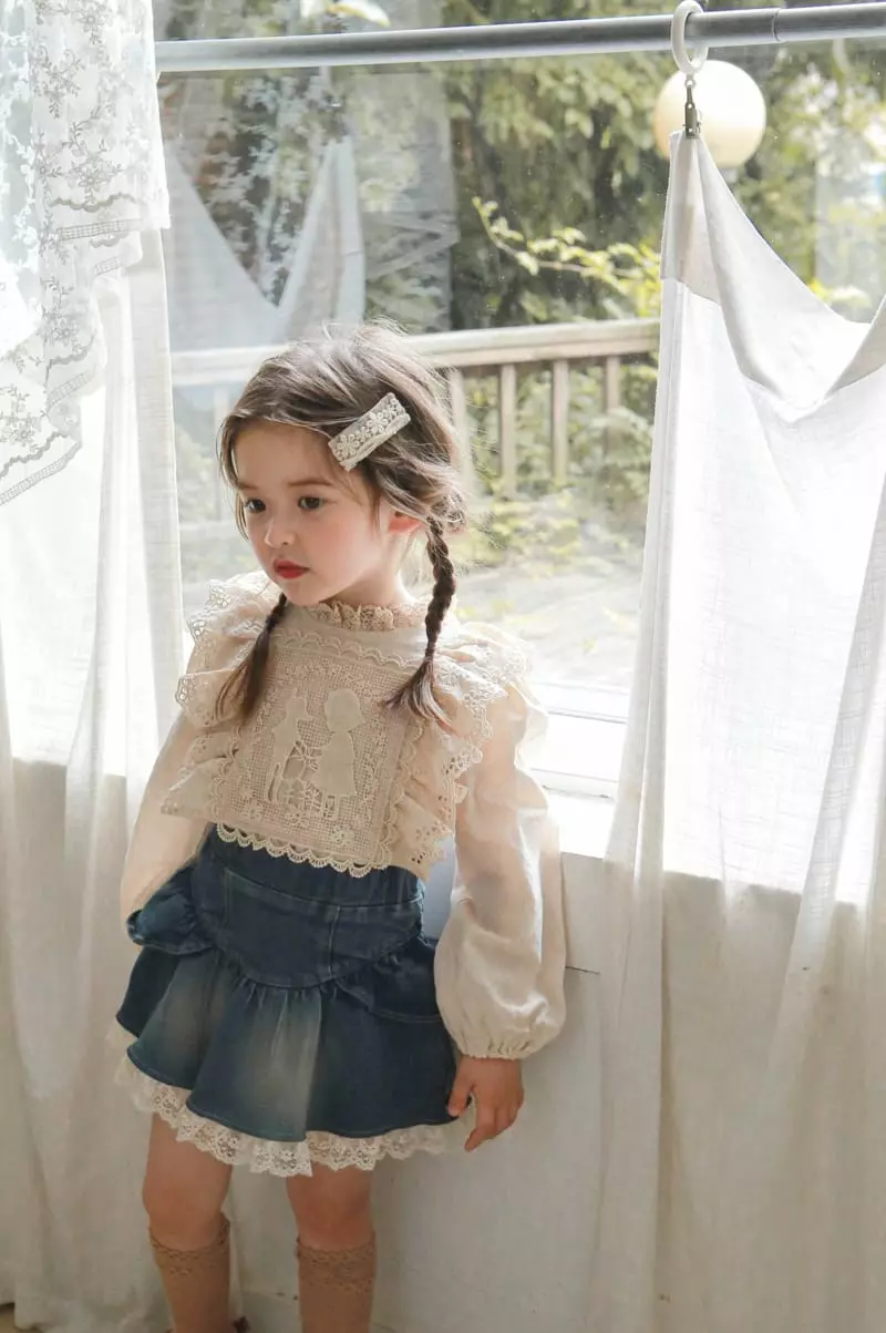 Flo - Korean Children Fashion - #discoveringself - Rachel Denim Skirt - 7