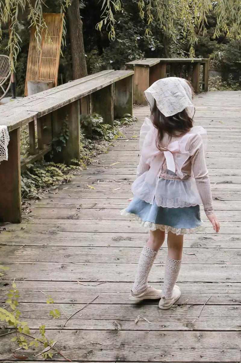 Flo - Korean Children Fashion - #kidsshorts - Lovely Apron - 5