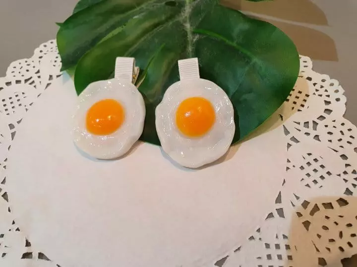 Flower J - Korean Children Fashion - #childrensboutique - Egg Hairpin - 2