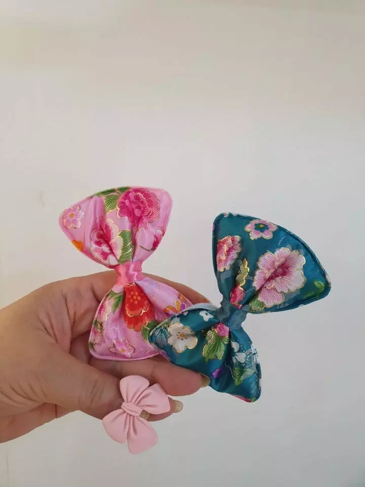 Flower J - Korean Children Fashion - #designkidswear - Ribbon Hairpin - 2
