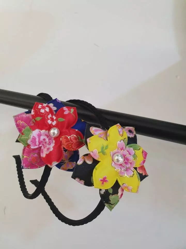 Flower J - Korean Children Fashion - #designkidswear - Baesi Flower Hairband