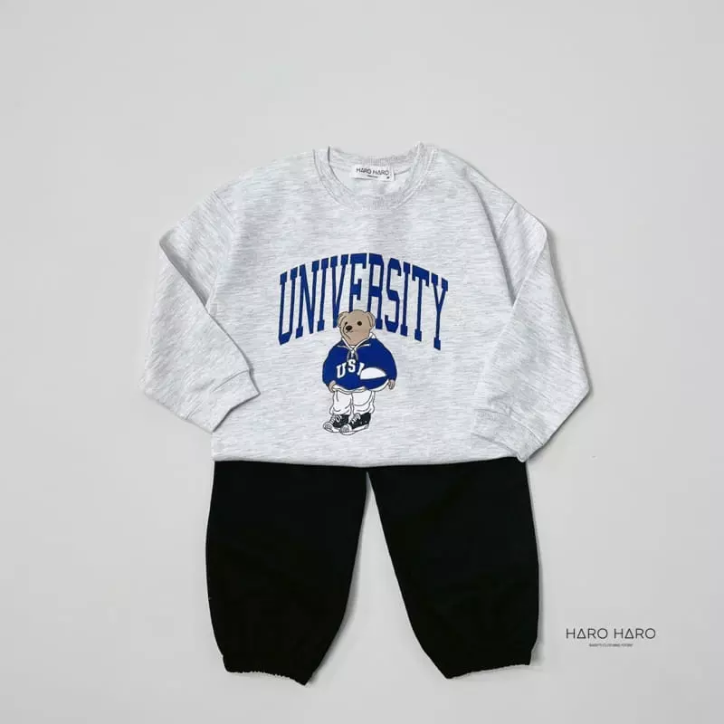 Haro Haro - Korean Children Fashion - #Kfashion4kids - University Sweatshirt - 6