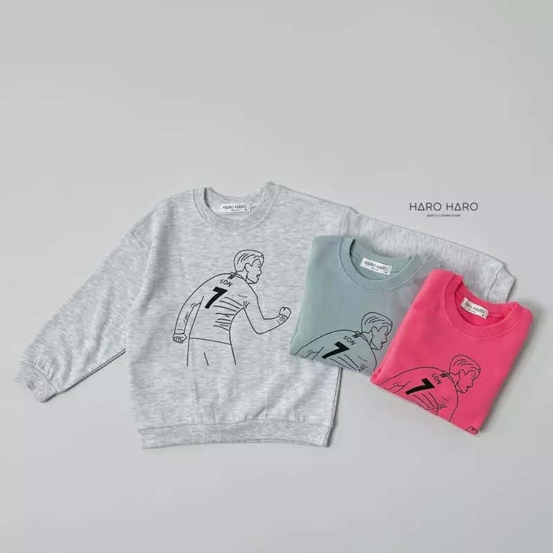 Haro Haro - Korean Children Fashion - #stylishchildhood - Score Sweatshirt - 4