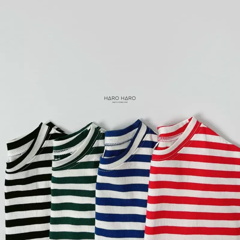 Haro Haro - Korean Children Fashion - #childrensboutique - Paint Tee - 3