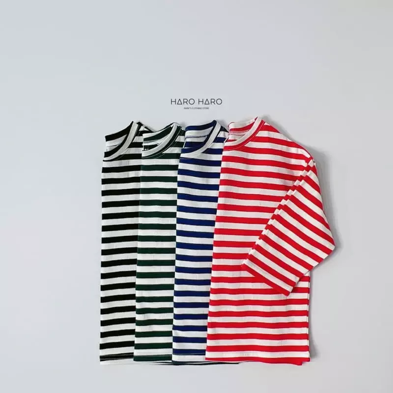 Haro Haro - Korean Children Fashion - #childrensboutique - Paint Tee - 4