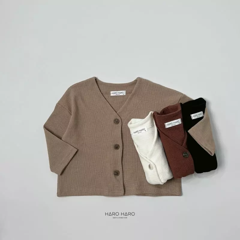 Haro Haro - Korean Children Fashion - #designkidswear - Chocolat Cardigan - 8