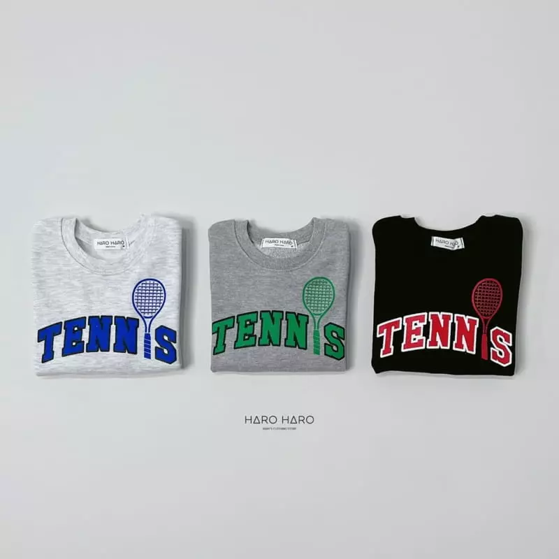 Haro Haro - Korean Children Fashion - #designkidswear - Tennis Sweatshirt - 5