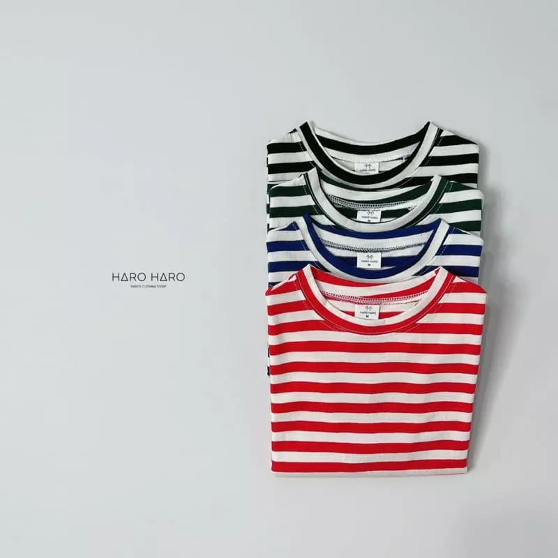 Haro Haro - Korean Children Fashion - #discoveringself - Paint Tee - 5