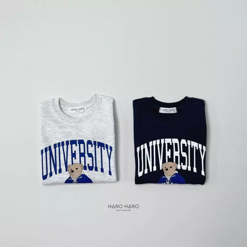 Haro Haro - Korean Children Fashion - #fashionkids - University Sweatshirt - 2