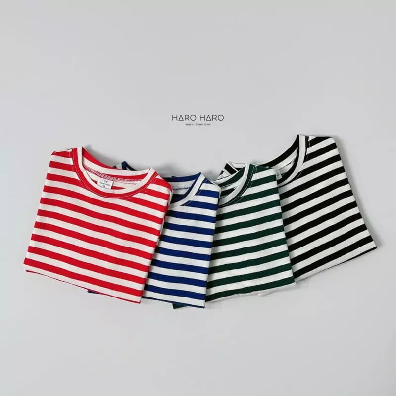 Haro Haro - Korean Children Fashion - #kidsshorts - Paint Tee - 7