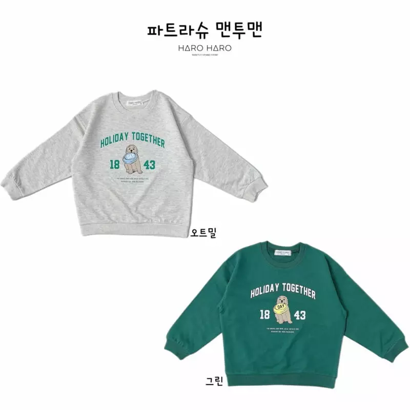 Haro Haro - Korean Children Fashion - #kidsshorts - Petraeus Sweatshirt