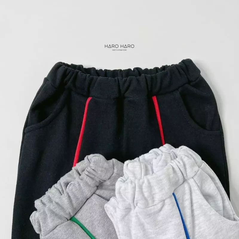 Haro Haro - Korean Children Fashion - #kidsstore - Unique Jogger Pants - 8