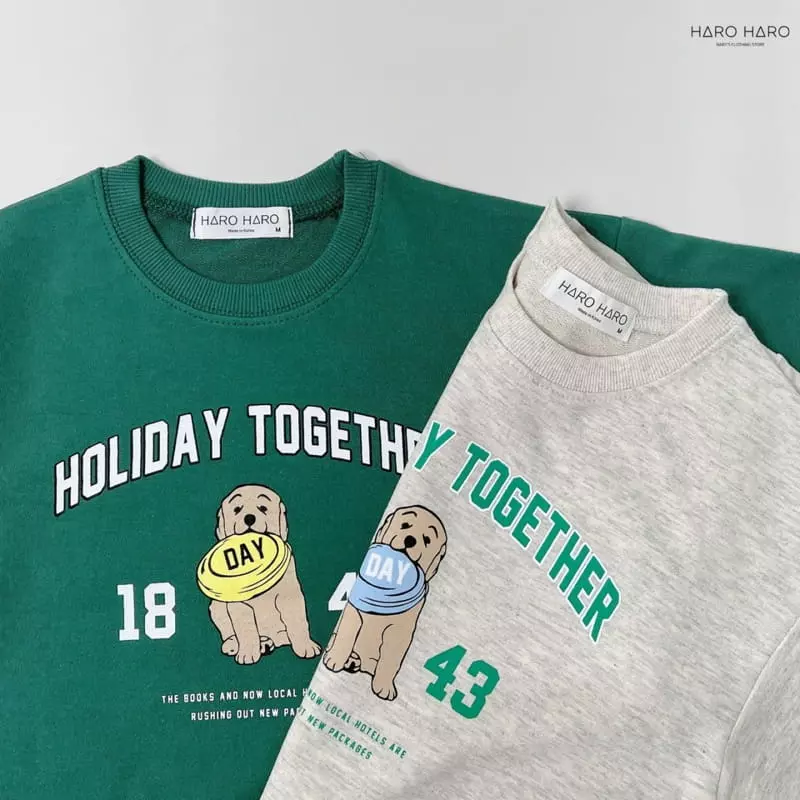 Haro Haro - Korean Children Fashion - #kidsstore - Petraeus Sweatshirt - 2