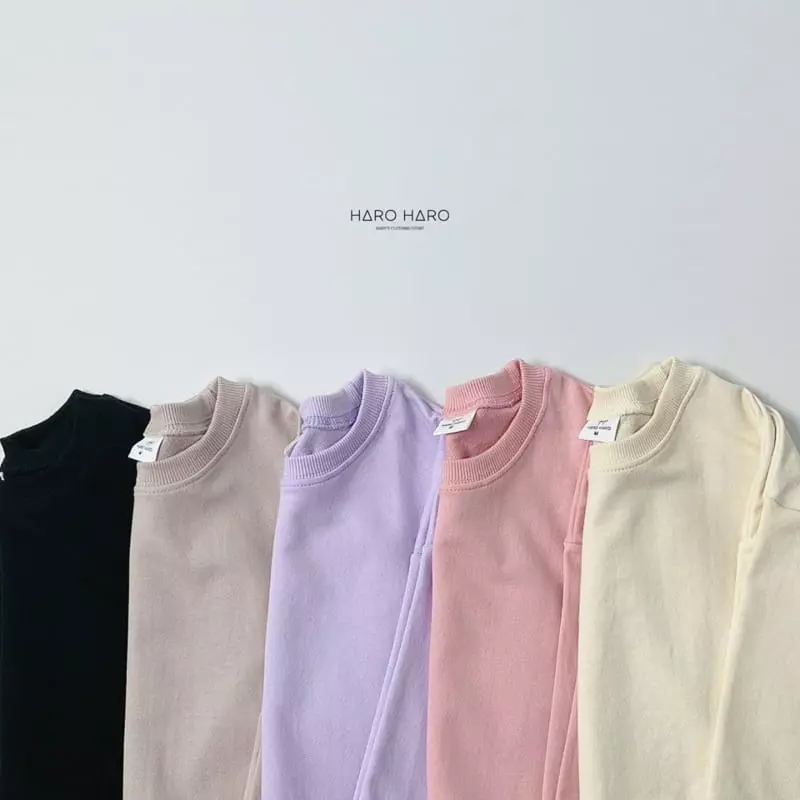 Haro Haro - Korean Children Fashion - #kidzfashiontrend - Crayon Layered Sweatshirt - 2