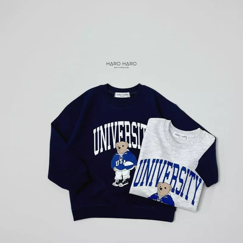 Haro Haro - Korean Children Fashion - #kidzfashiontrend - University Sweatshirt - 5