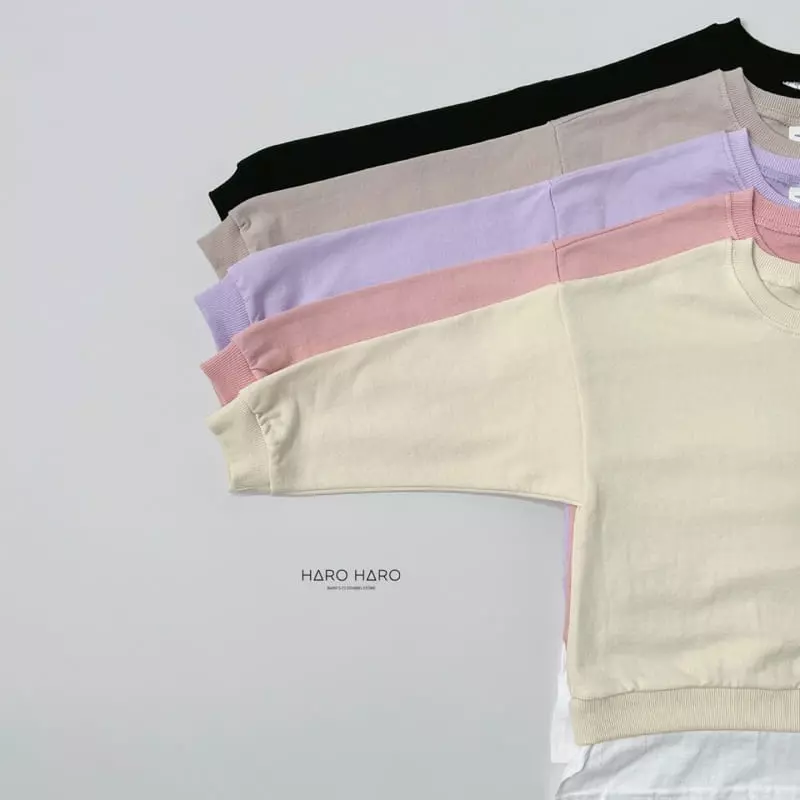 Haro Haro - Korean Children Fashion - #Kfashion4kids - Crayon Layered Sweatshirt - 4