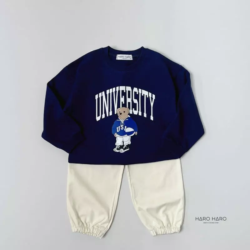 Haro Haro - Korean Children Fashion - #littlefashionista - University Sweatshirt - 7