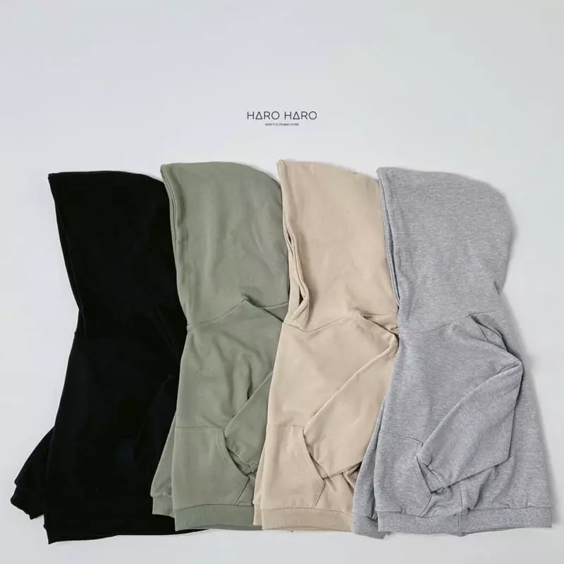 Haro Haro - Korean Children Fashion - #littlefashionista - Everyday Hoody Tee - 4