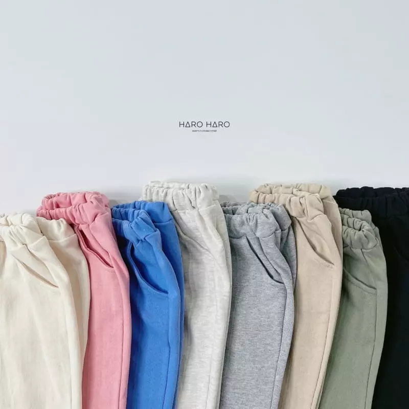 Haro Haro - Korean Children Fashion - #magicofchildhood - Everyday Jogger Pants - 2